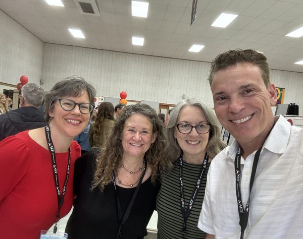 Jon with members of the Albany Education Foundation